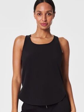 SPANX Out of Office Shell Tank 1X Black